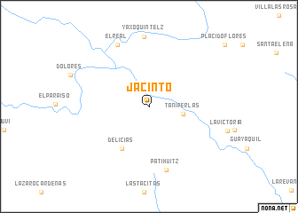 map of Jacinto