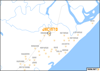 map of Jacinto