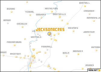 map of Jackson Acres