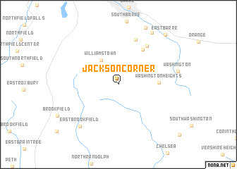 map of Jackson Corner