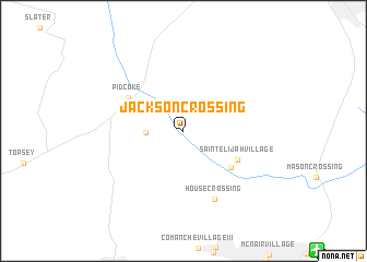 map of Jackson Crossing