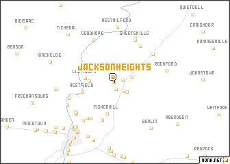 map of Jackson Heights