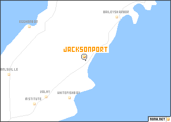 map of Jacksonport