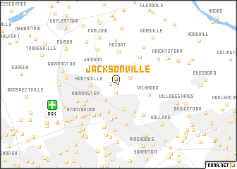 map of Jacksonville