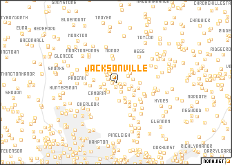 map of Jacksonville