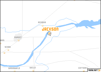 map of Jackson