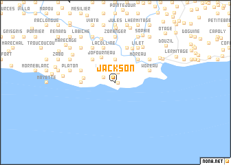 map of Jackson