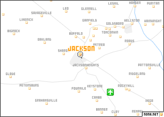 map of Jackson