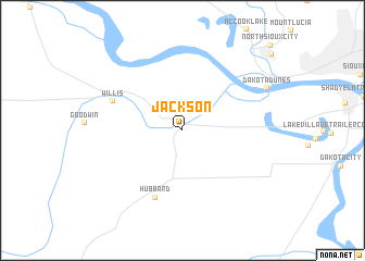 map of Jackson