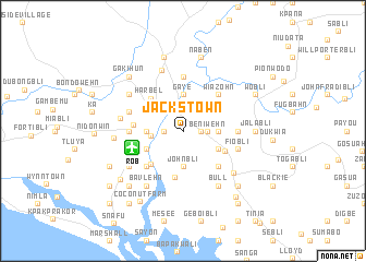 map of Jackstown