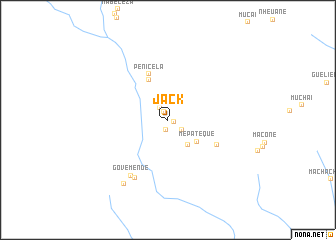 map of Jack