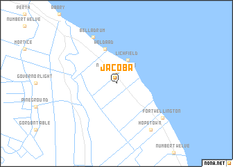 map of Jacoba
