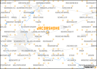 map of Jacobshöhe