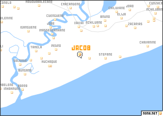 map of Jacob