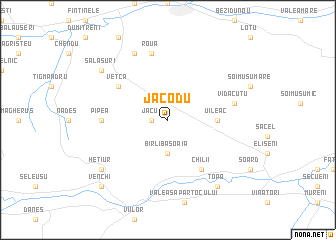 map of Jacodu