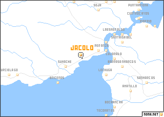 map of Jacoló