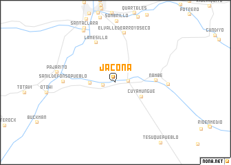 map of Jacona