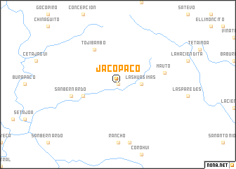 map of Jacopaco