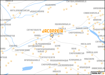 map of J. A. Correia