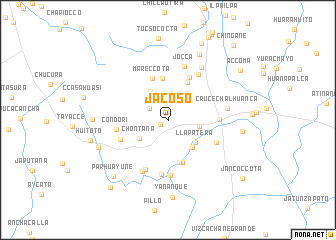 map of Jacoso