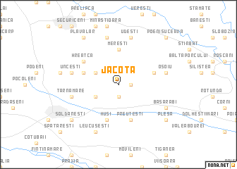 map of Jacota