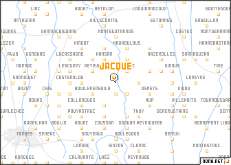 map of Jacque