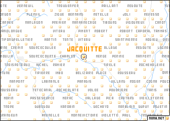 map of Jacquitte