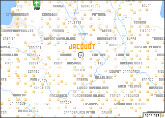 map of Jacquot