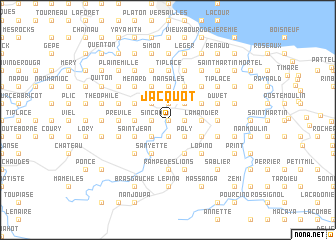 map of Jacquot