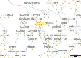 map of Jácuma