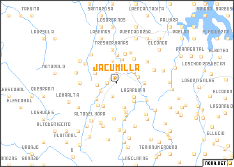 map of Jacumilla