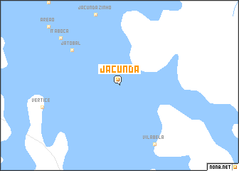 map of Jacundá