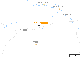 map of Jacutinga