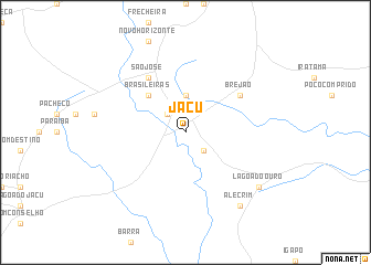 map of Jacu