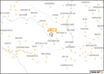 map of Jacu