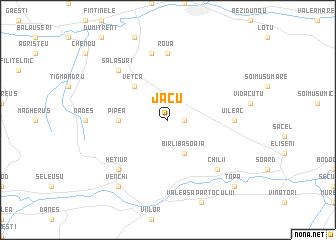 map of Jacu