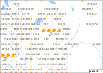 map of Jādabpur