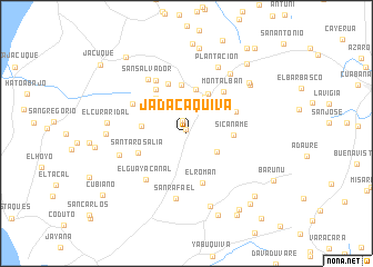 map of Jadacaquiva