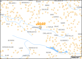 map of Jadar