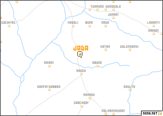 map of Jada