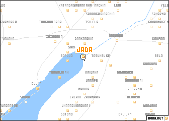 map of Jada