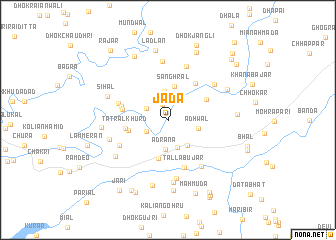 map of Jāda