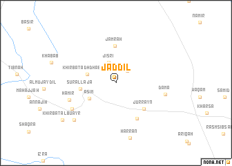 map of Jaddil