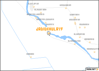 map of Jadīd Khulayf