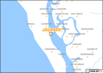 map of Jādipāra