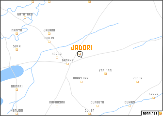 map of Jadori