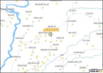 map of Jadrani