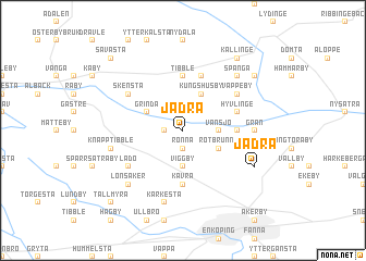 map of Jädra