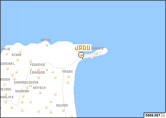map of Jadú