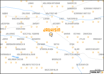 map of Jadwisin